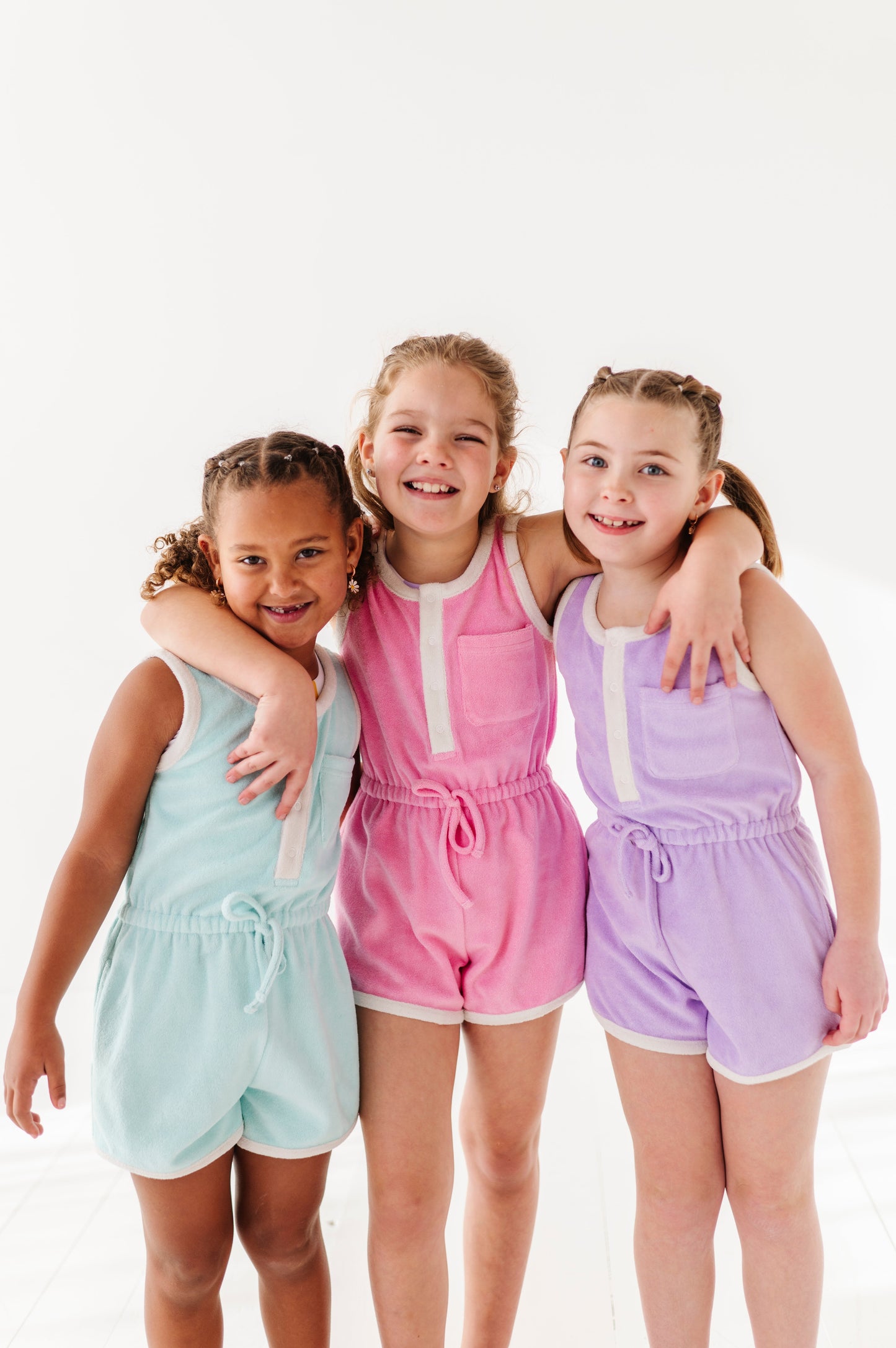 Violet: TERRY ROMPER