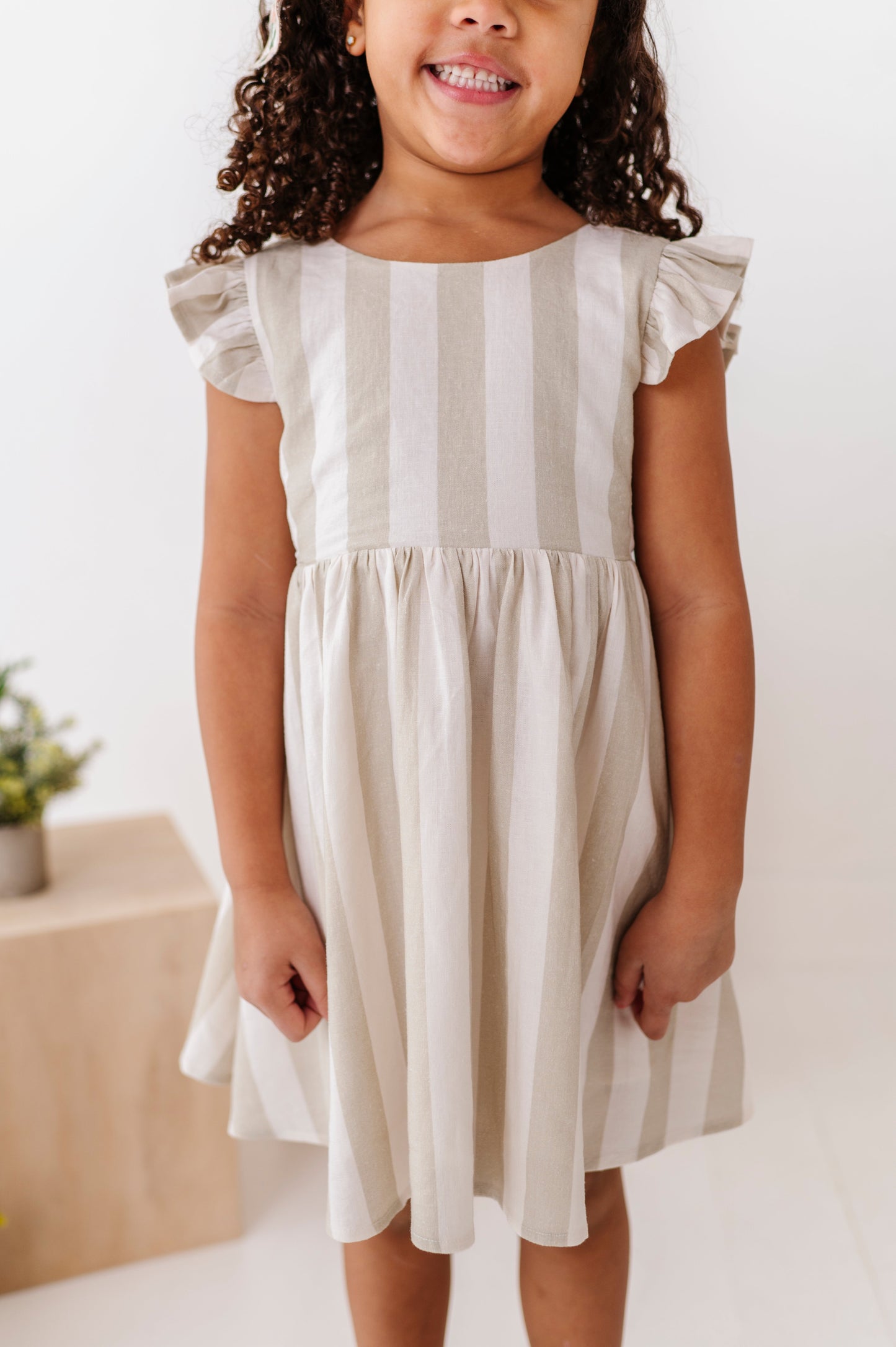 Coastal Stripes | Tie Back DRESS