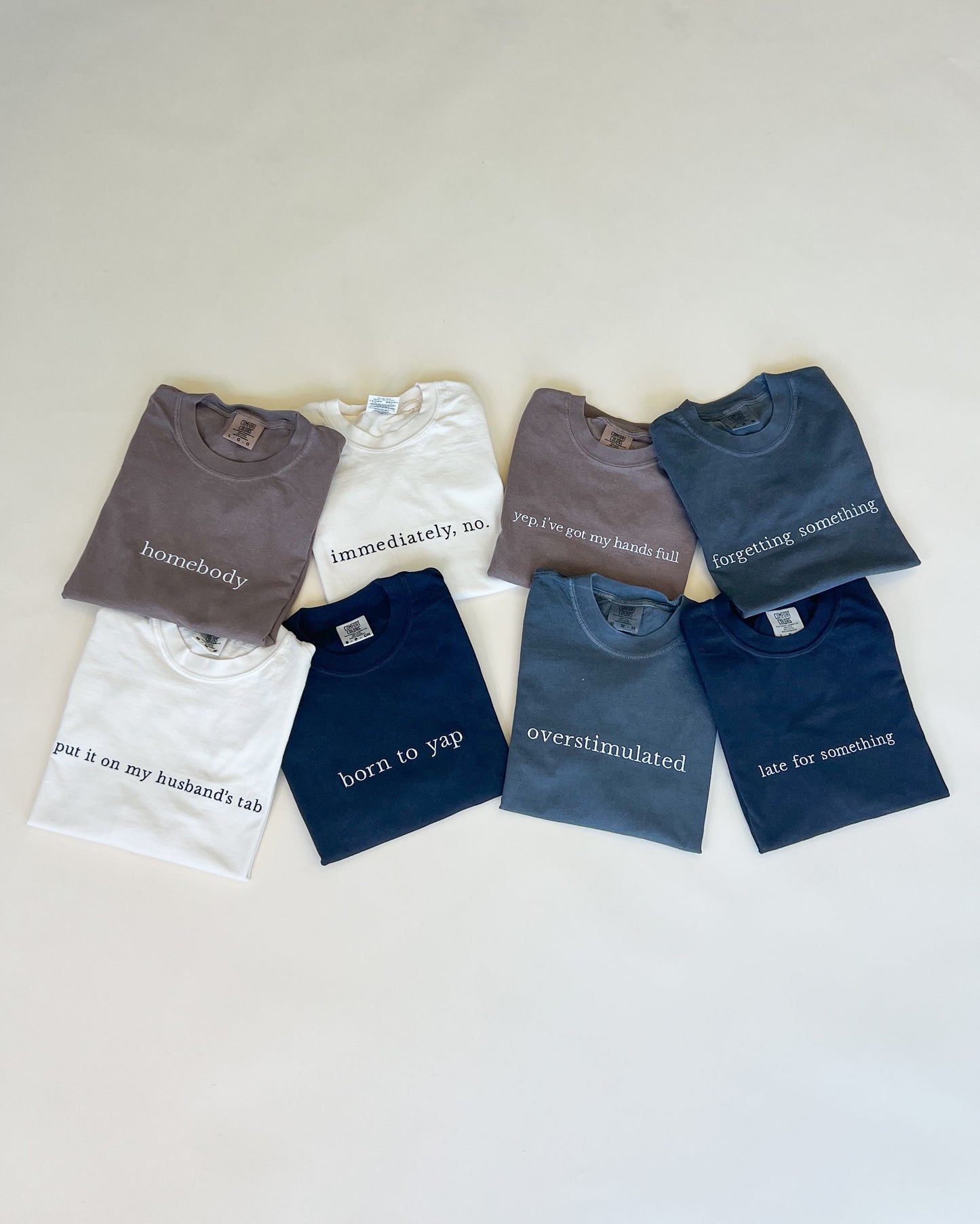 Immediately, No Embroidered T-Shirt