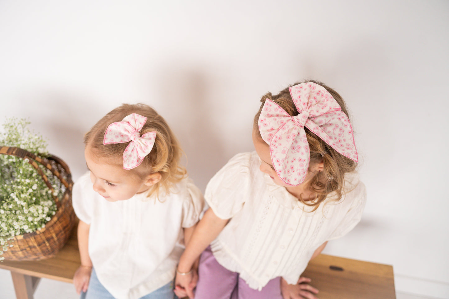 Pink Daisy | Party Bow