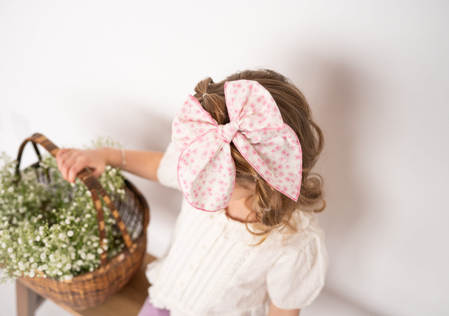 Pink Daisy | Party Bow