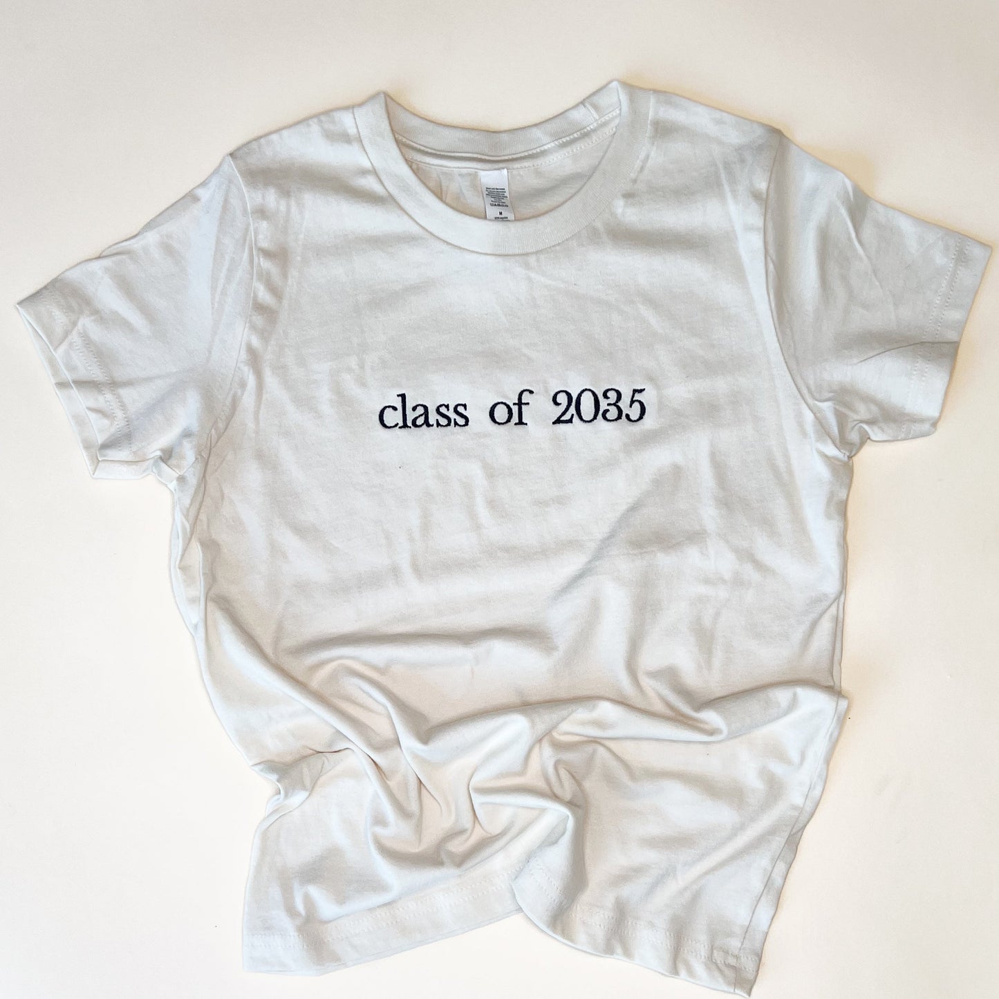 Custom Class of Embroidered Child Tee