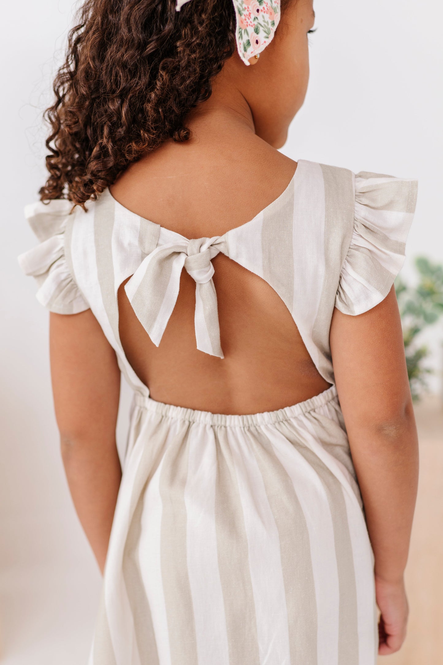 Coastal Stripes | Tie Back DRESS
