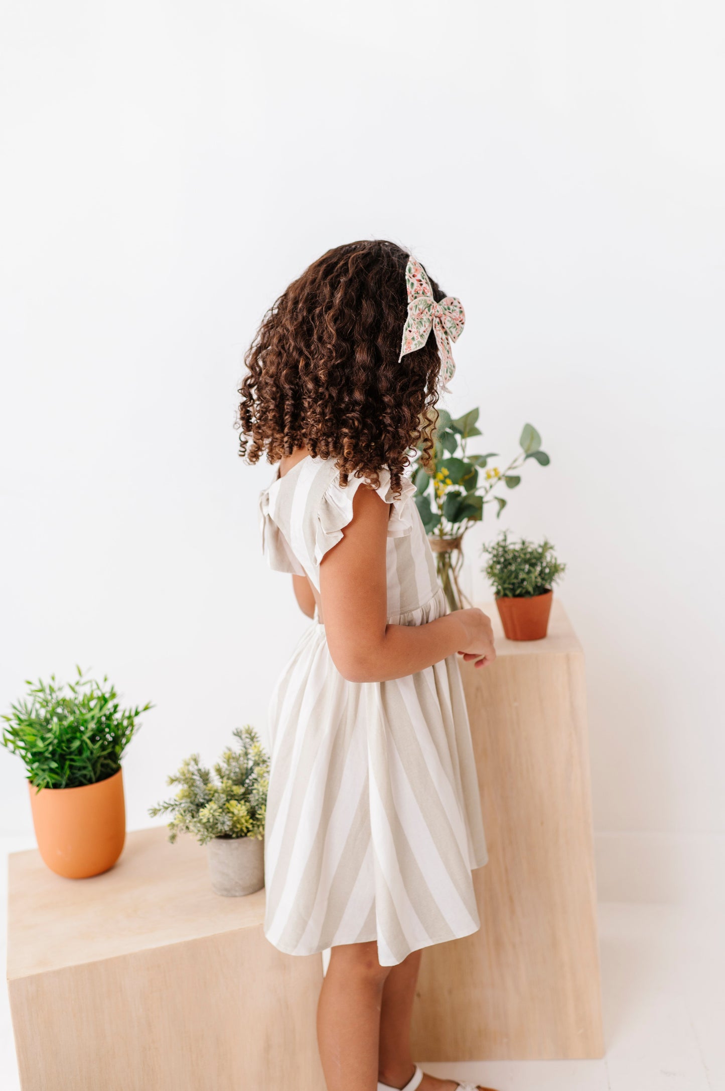 Coastal Stripes | Tie Back DRESS