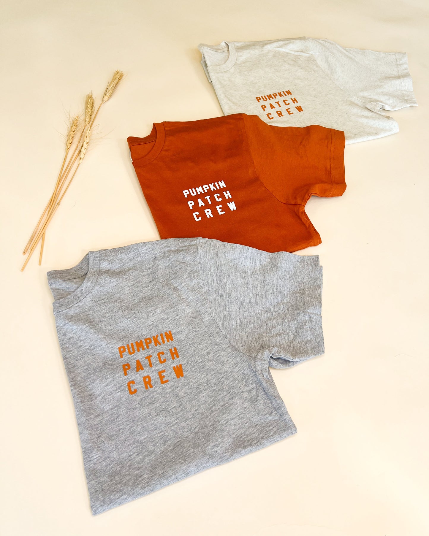 Pumpkin Patch Crew Classic Adult Tee - White Design