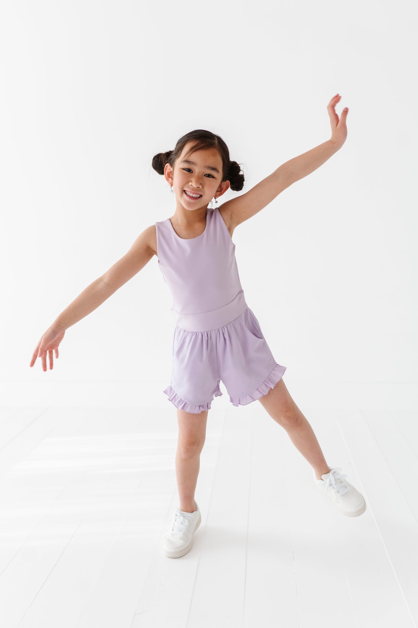 Very Violet | Ruffle Romper