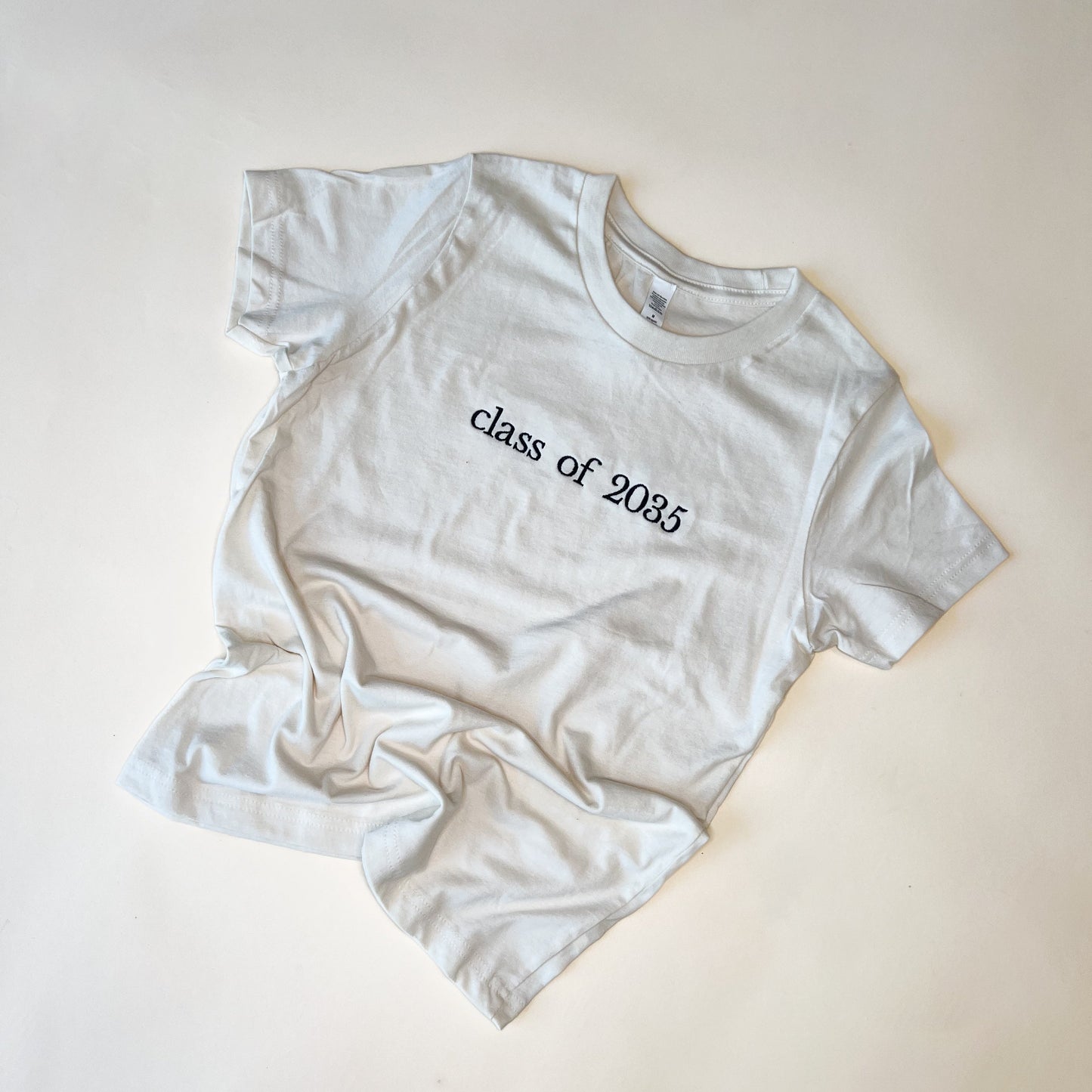 Custom Class of Embroidered Child Tee