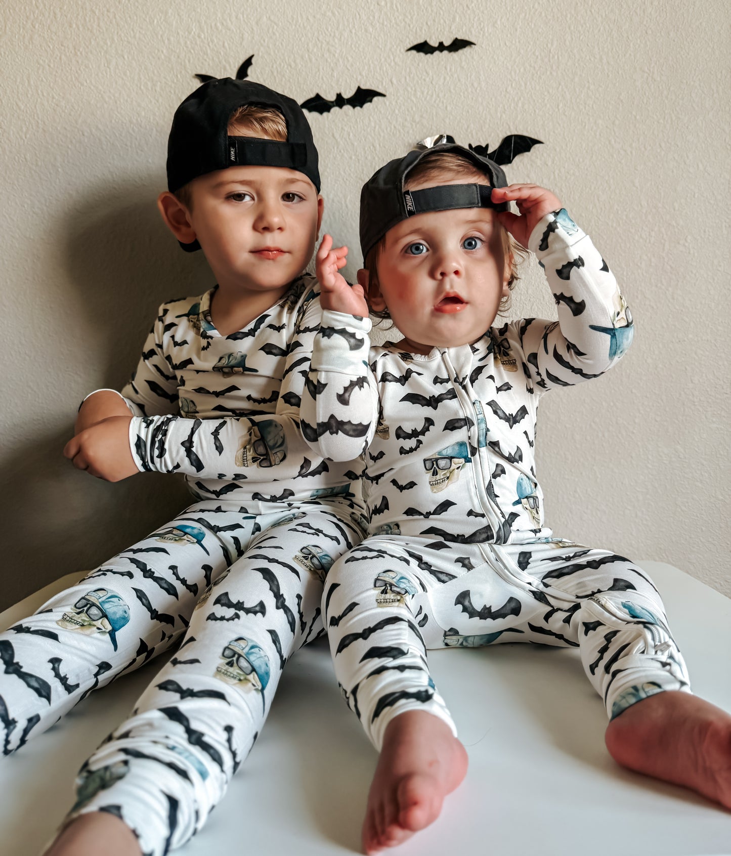 Spooky Bro Bamboo Zippy Pajamas