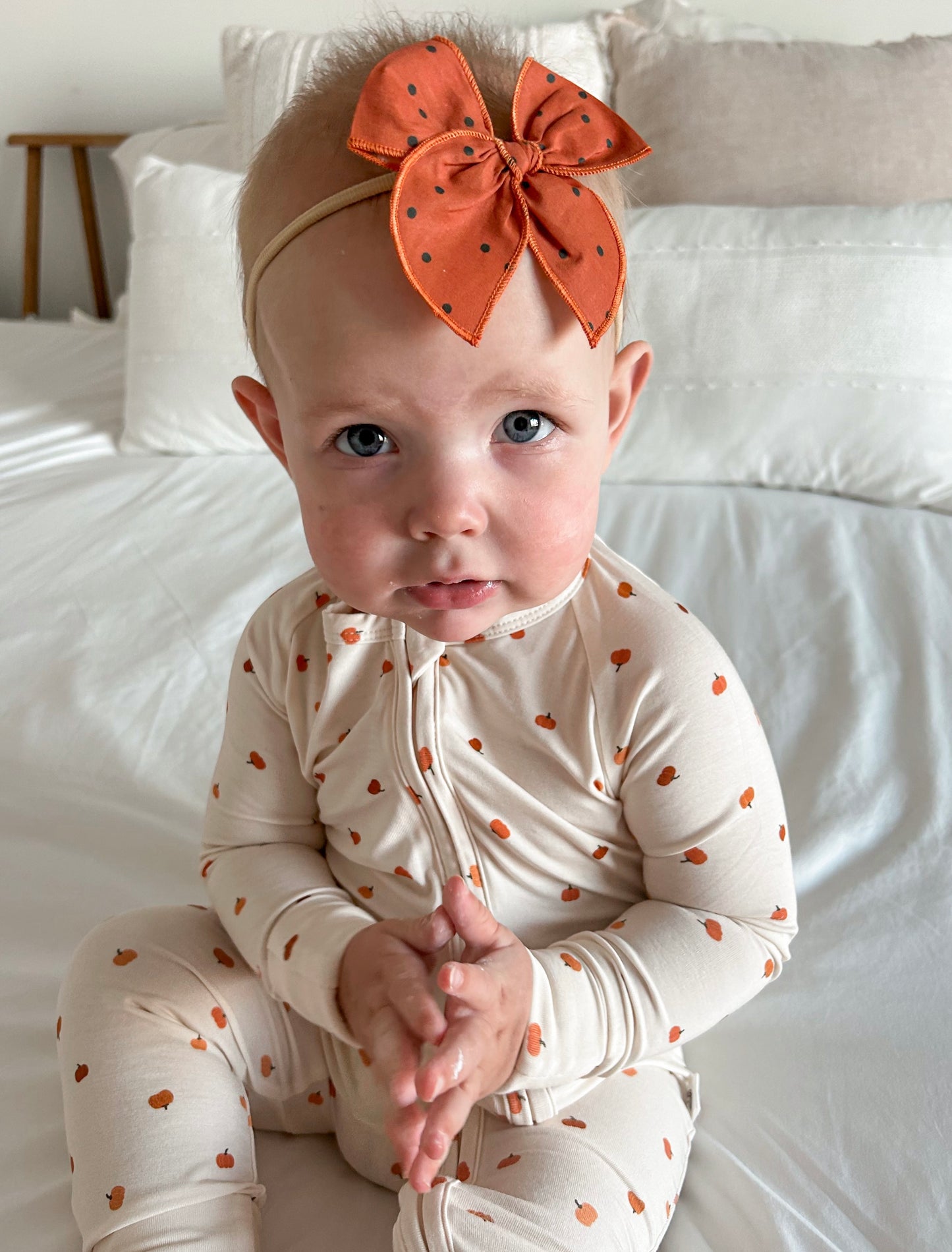 Little Pumpkin – Zippy-Strampler aus Bambus