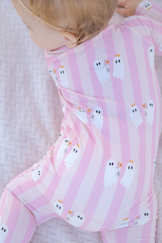 Be My Boo Halloween Bamboo Zippy Pajamas