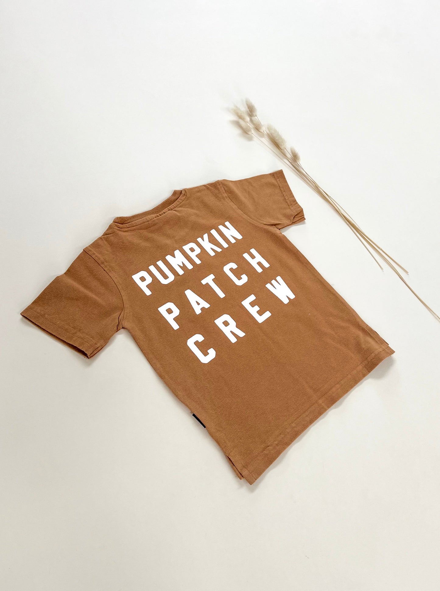 Pumpkin Patch Crew Tee - Faded Autumn
