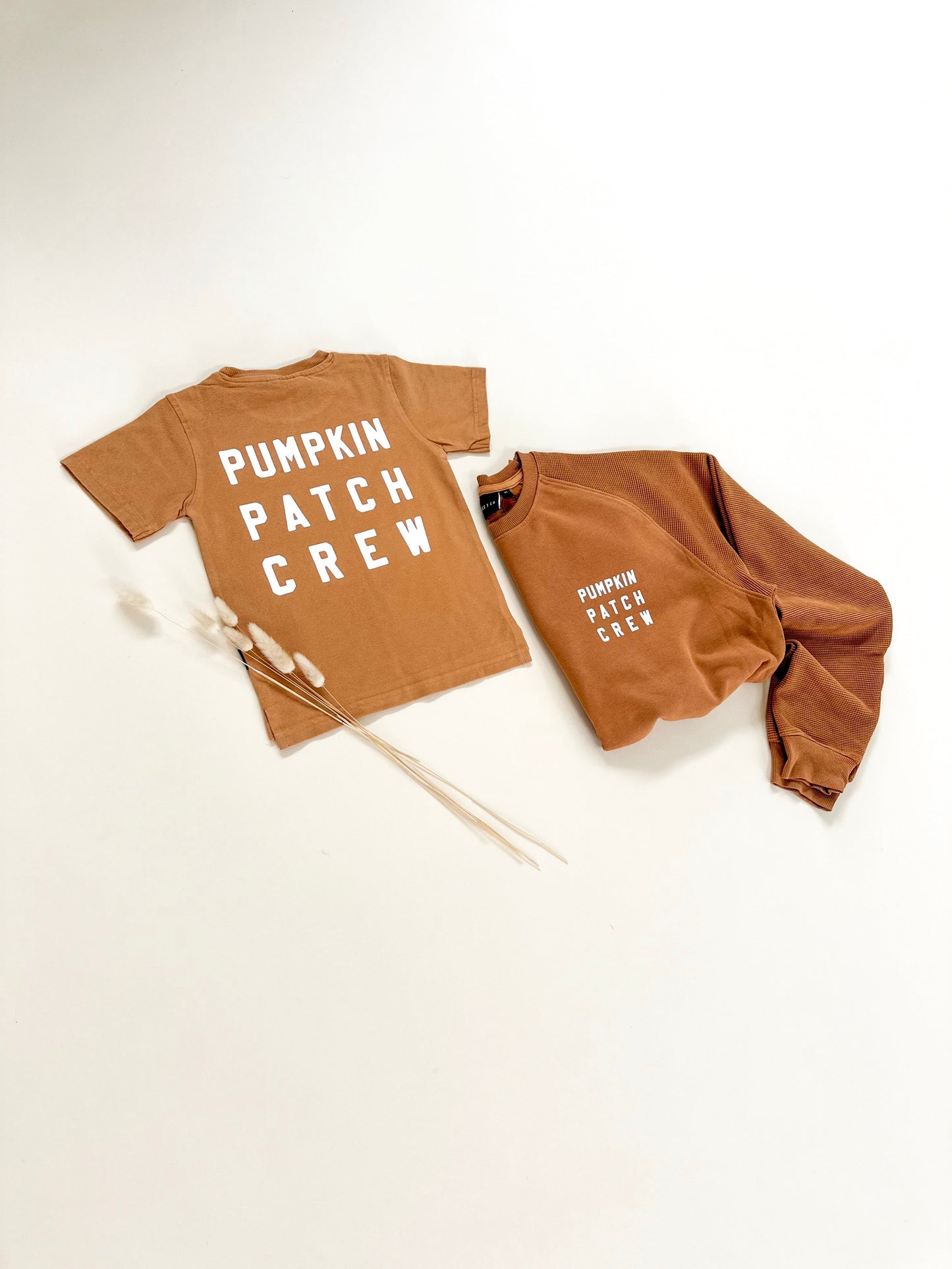 Pumpkin Patch Crew Tee - Faded Autumn