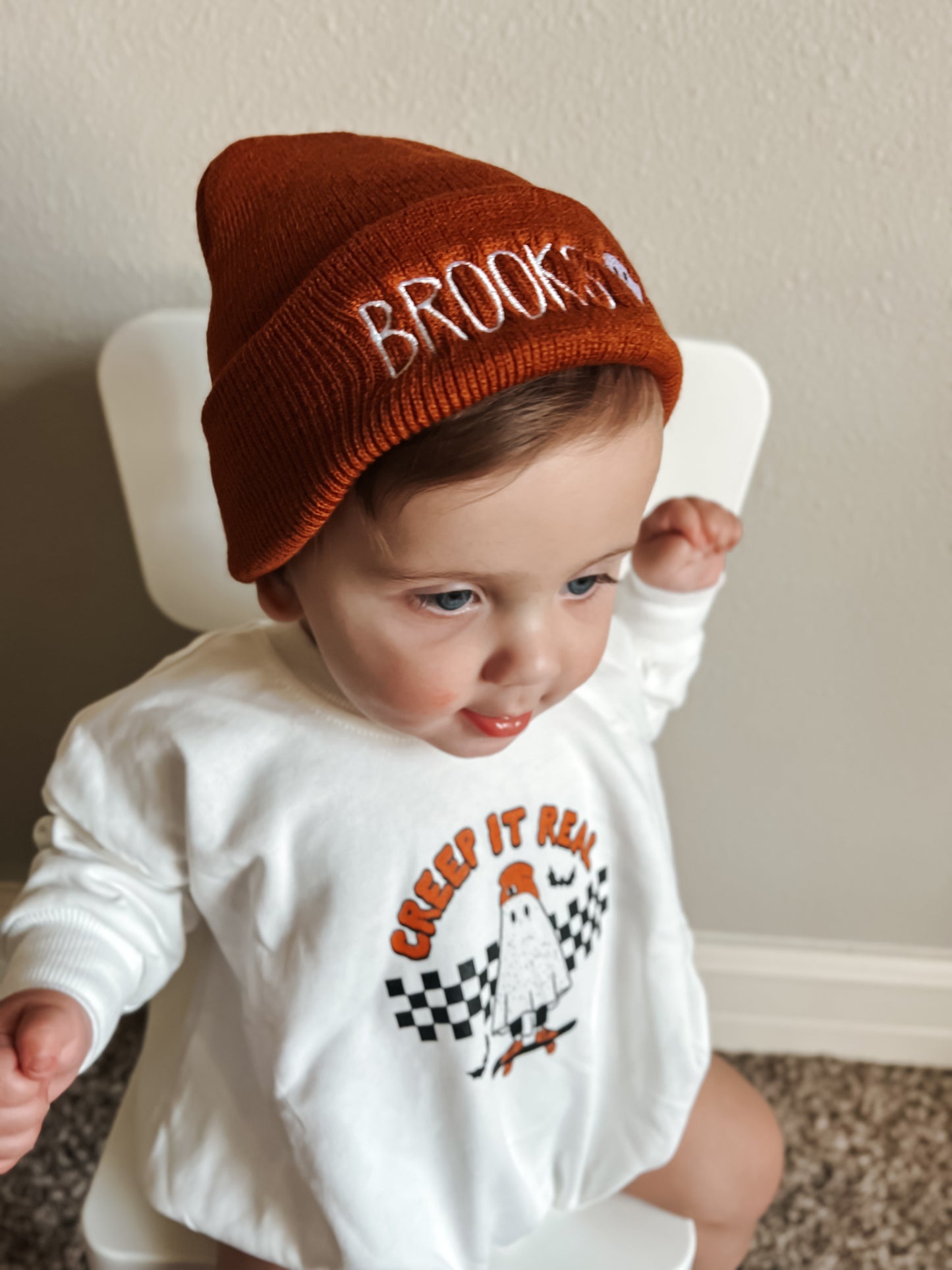 Individuell bestickte Babymütze - Weitere Farben