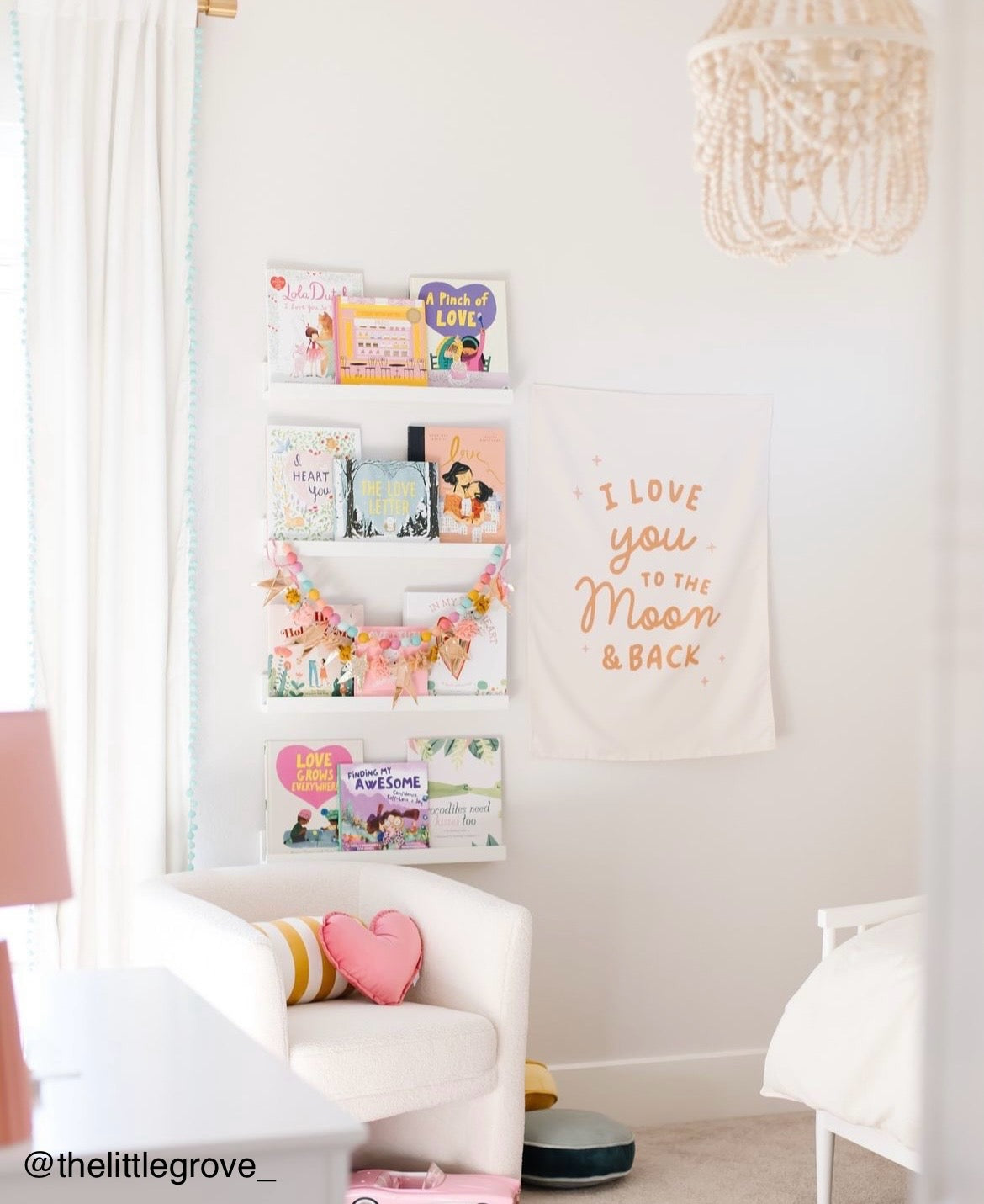 {Neutral} Love You To The Moon Banner