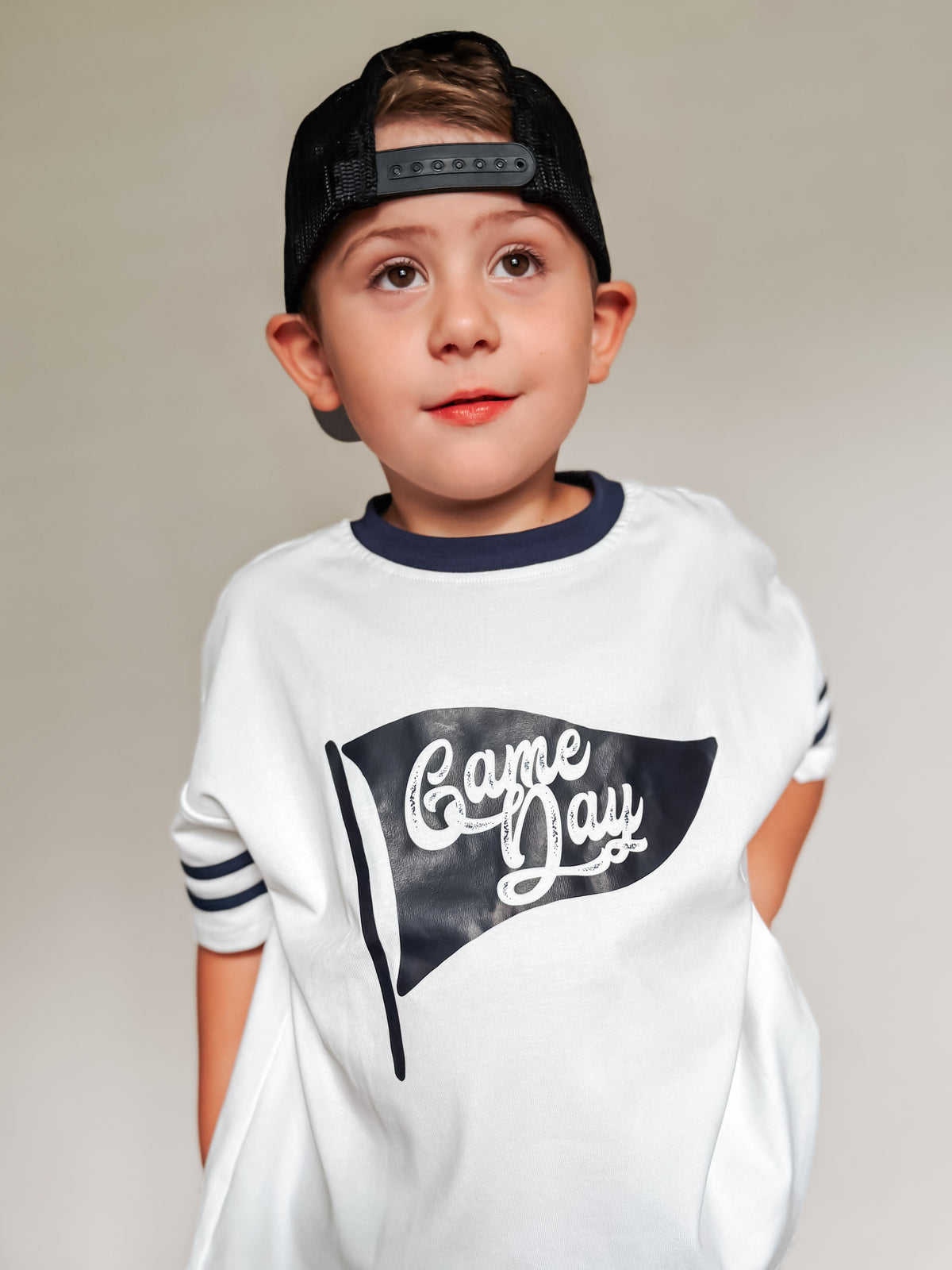Gameday Flag Varsity Oversized Tee