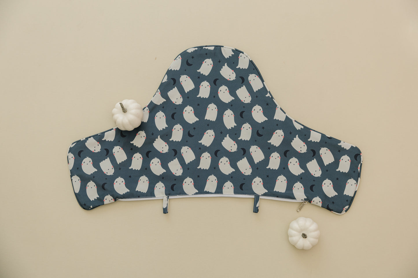 Black Ghost Print IKEA Antilop Cushion Cover - Optional Custom Embroidery!