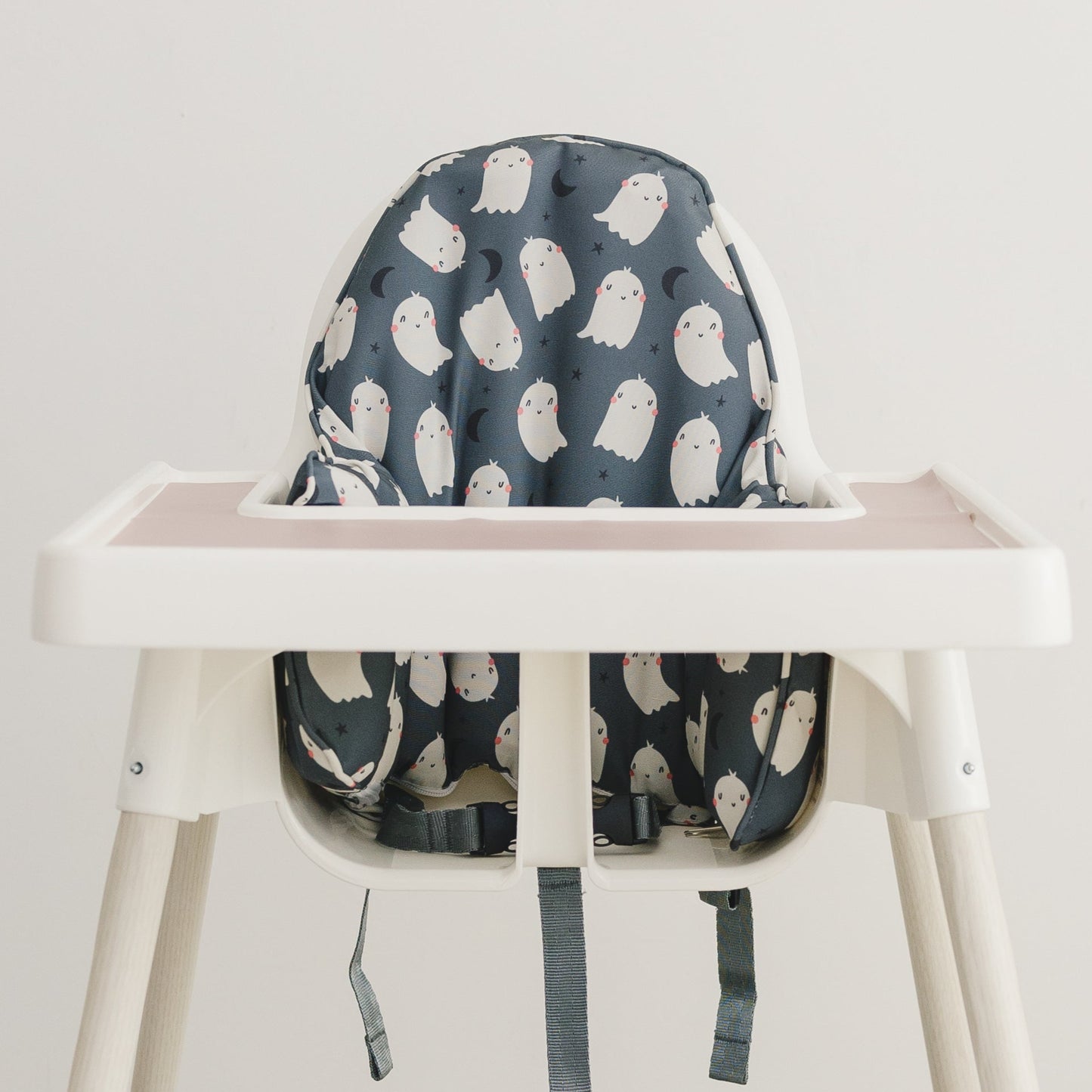 Black Ghost Print IKEA Antilop Cushion Cover