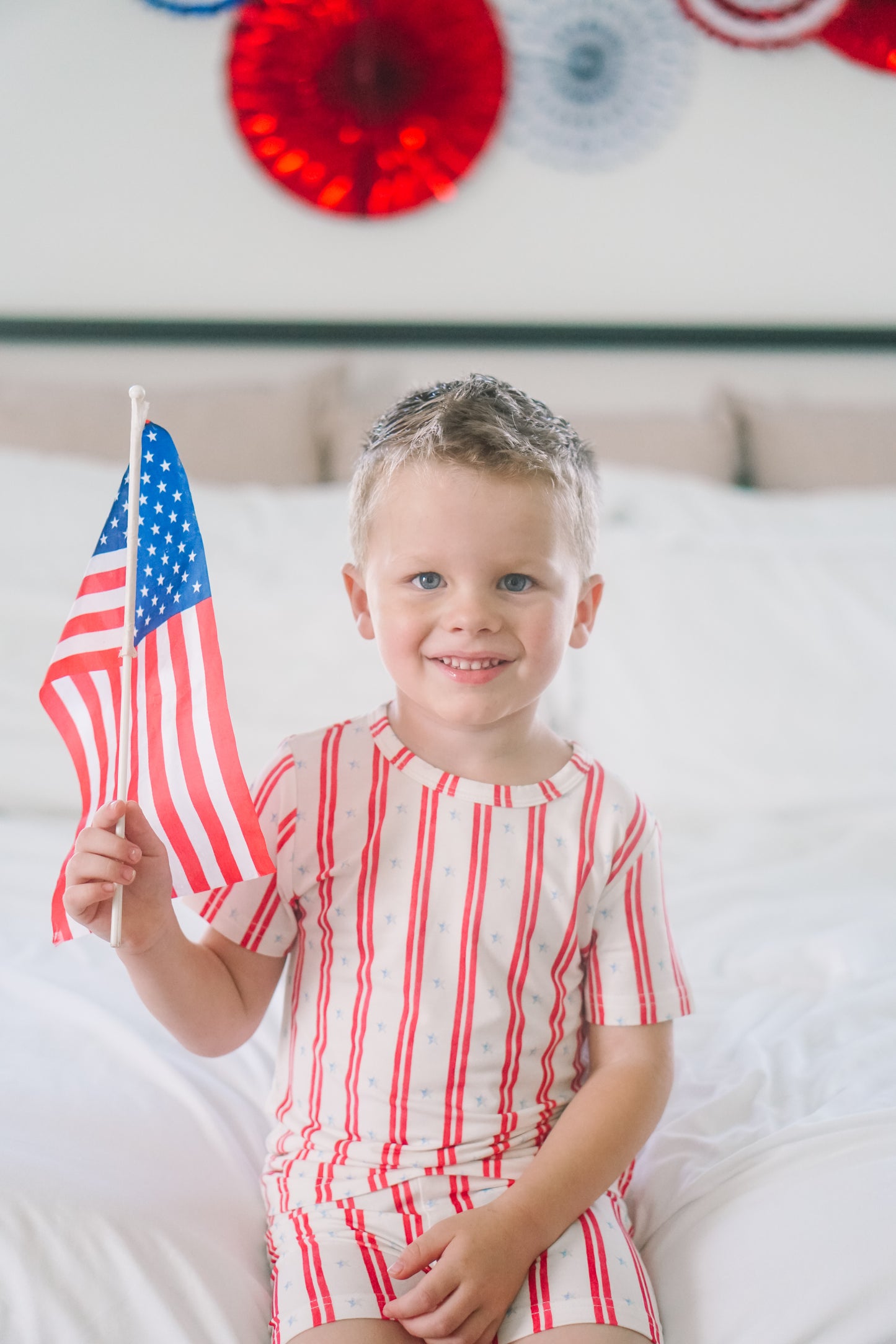 Stars & Stripes 2pc Bamboo Pajamas