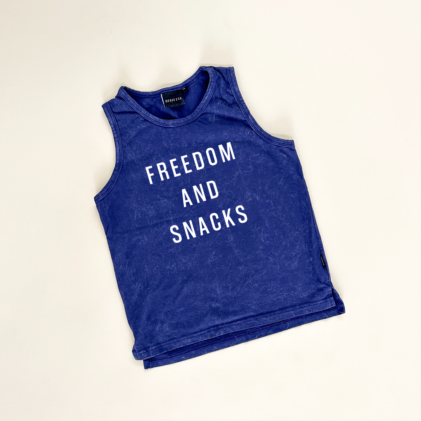Freedom And Snacks Child Tank