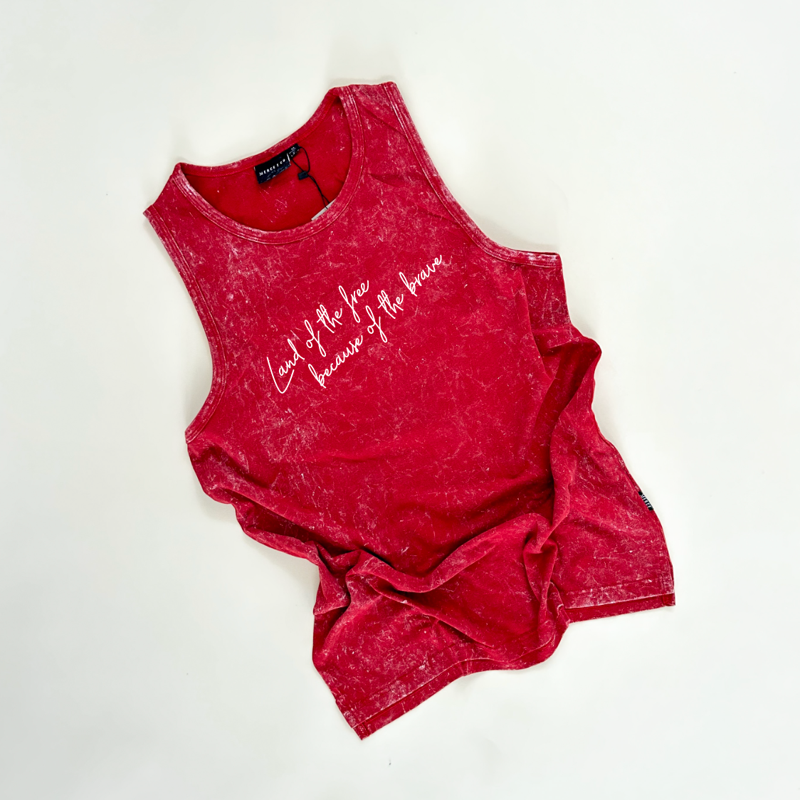 Land of the Free Script Adult Tank