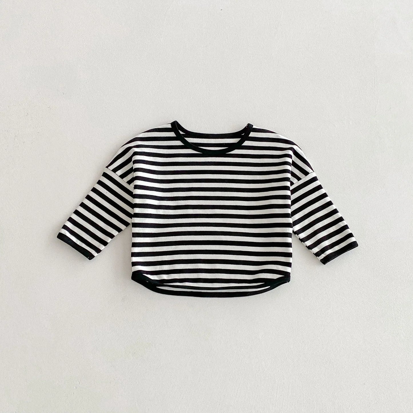 Casual Striped Fall T-shirt