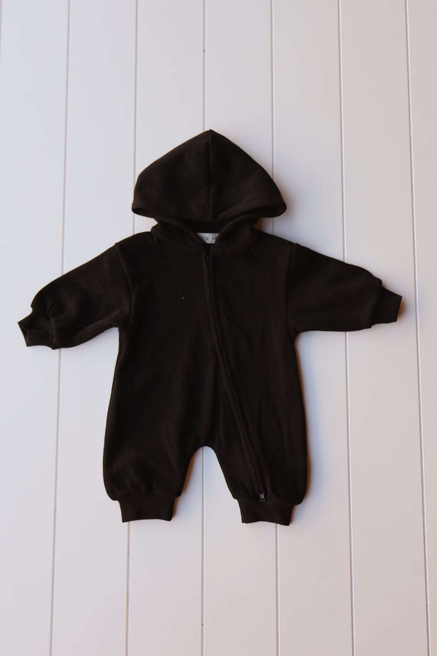 Zip Up Hooded Jumpsuit