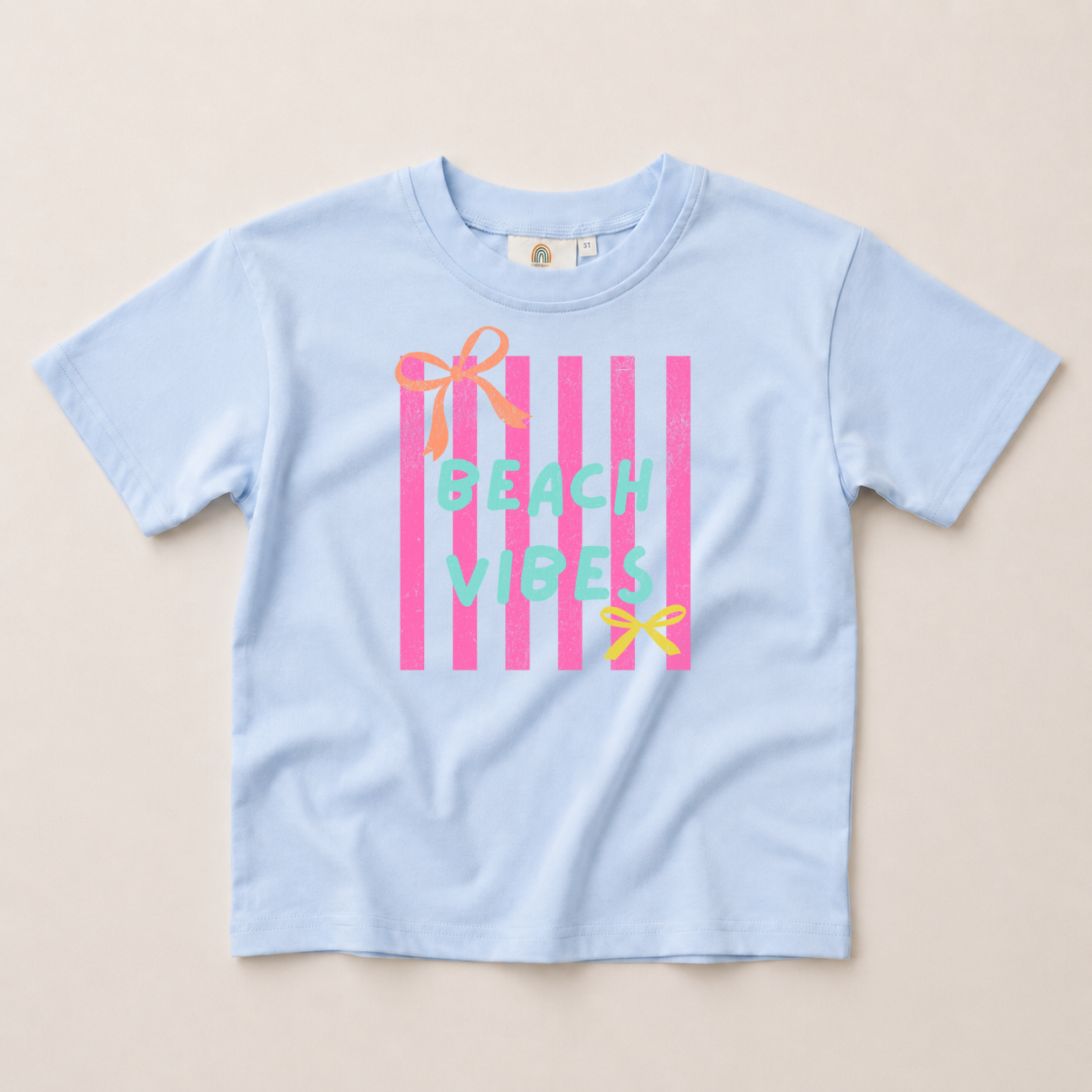 Beach Vibes Tee or Bubble Romper