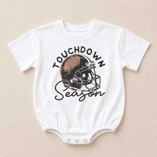 Touchdown Season Oversized Tee or T-Shirt Romper