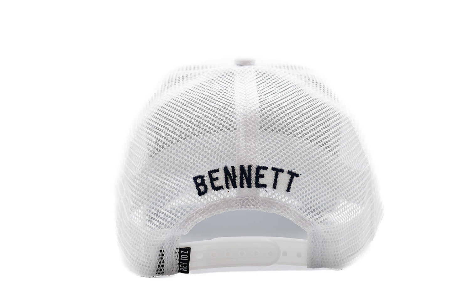 Smiley Hat in White Snapback
