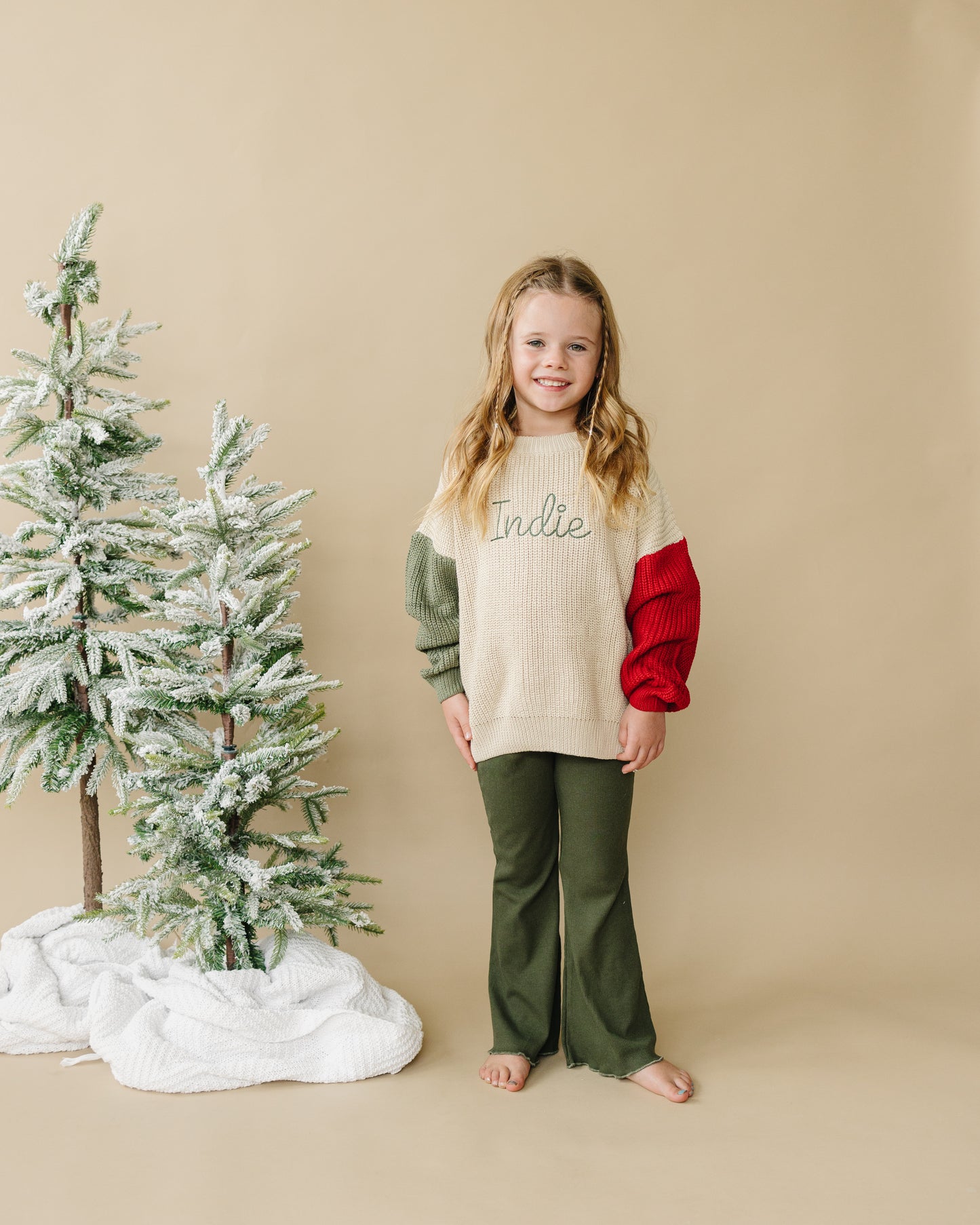 Gerippte ausgestellte Leggings aus Bambus - weitere Farben