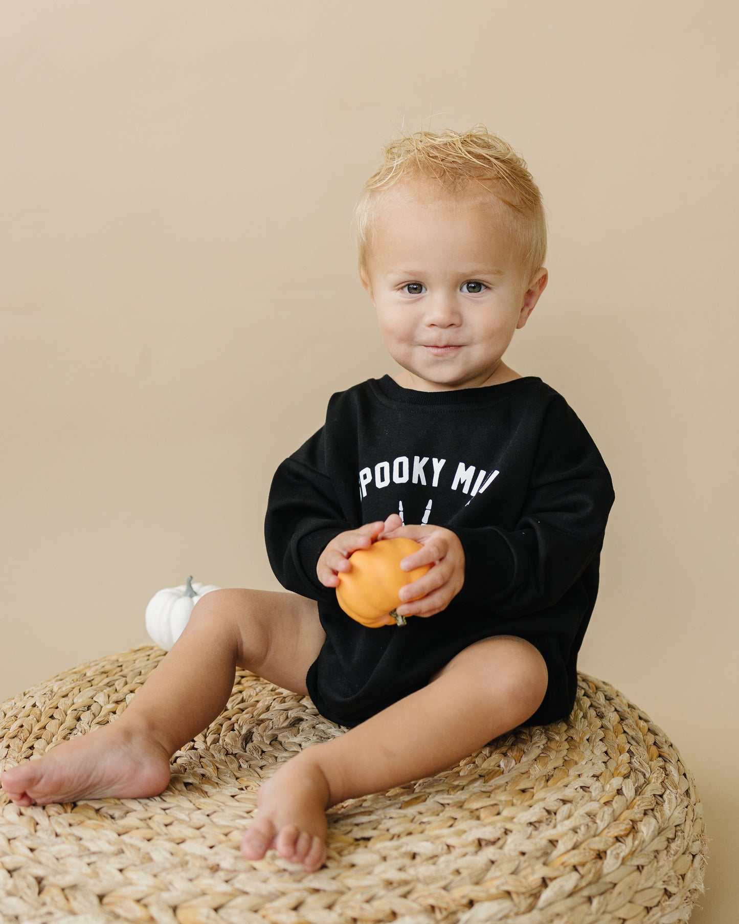 Sweatshirt-Strampler „Spooky Mini“