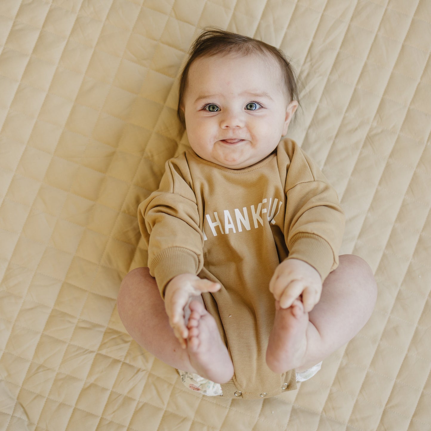 Thankful Sweatshirt-Strampler - weitere Farben