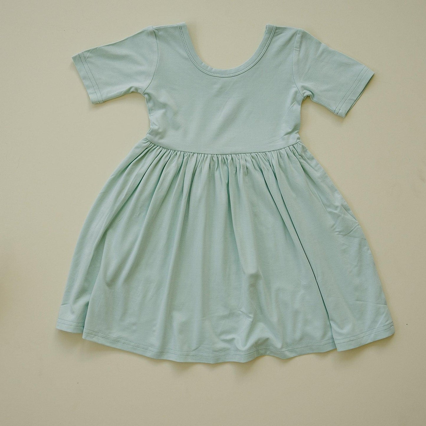 Sea Breeze Bamboo Twirl Dress - Little Joy Co.