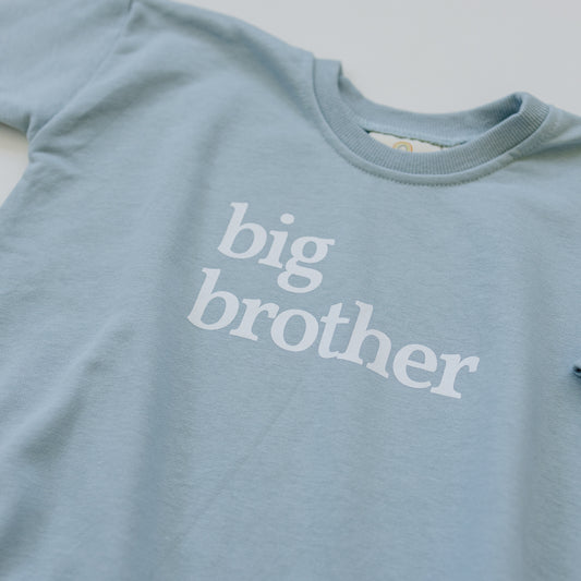 Sweatshirt-Strampler „Big Brother“