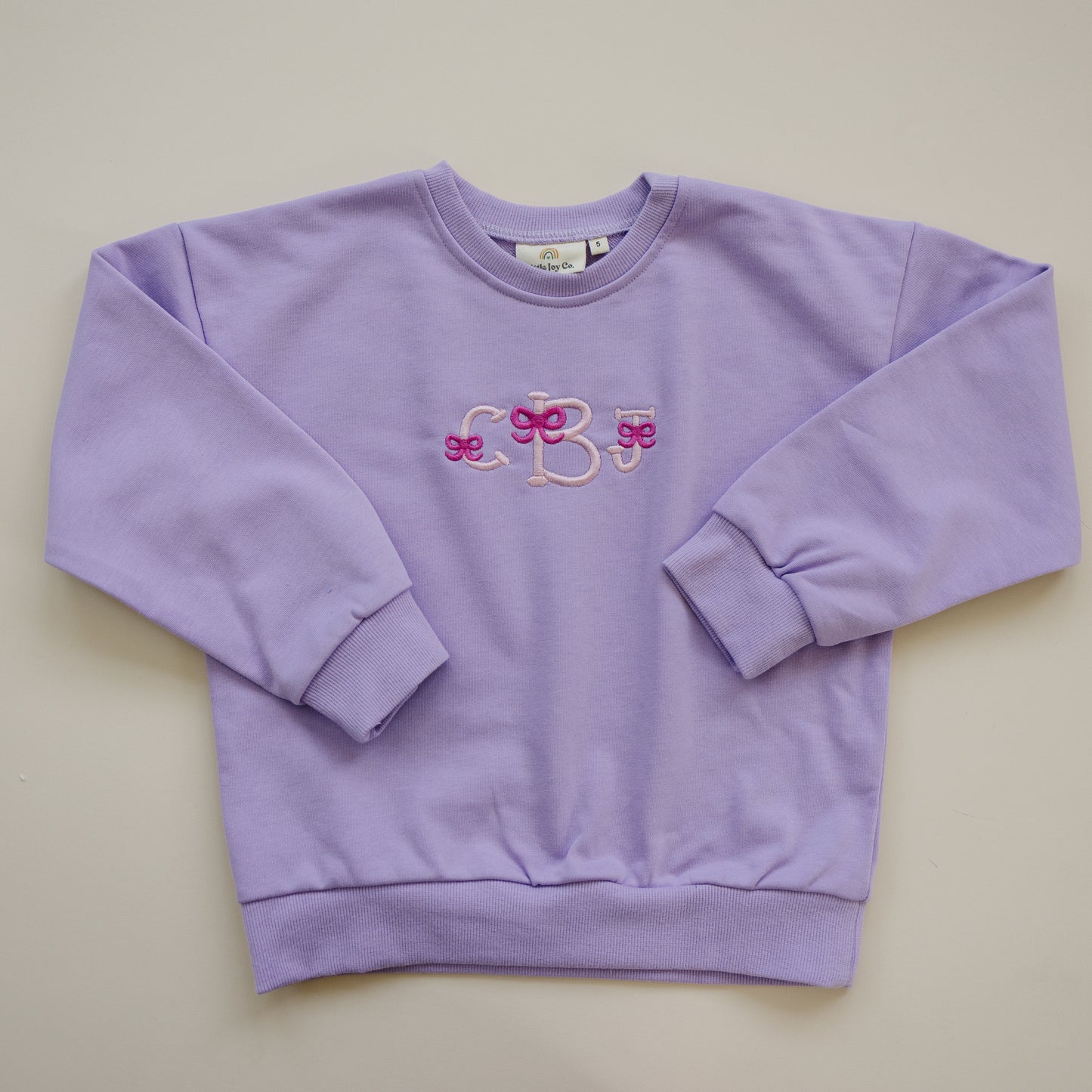 Custom Embroidered Sweatshirt - Romper or Crewneck