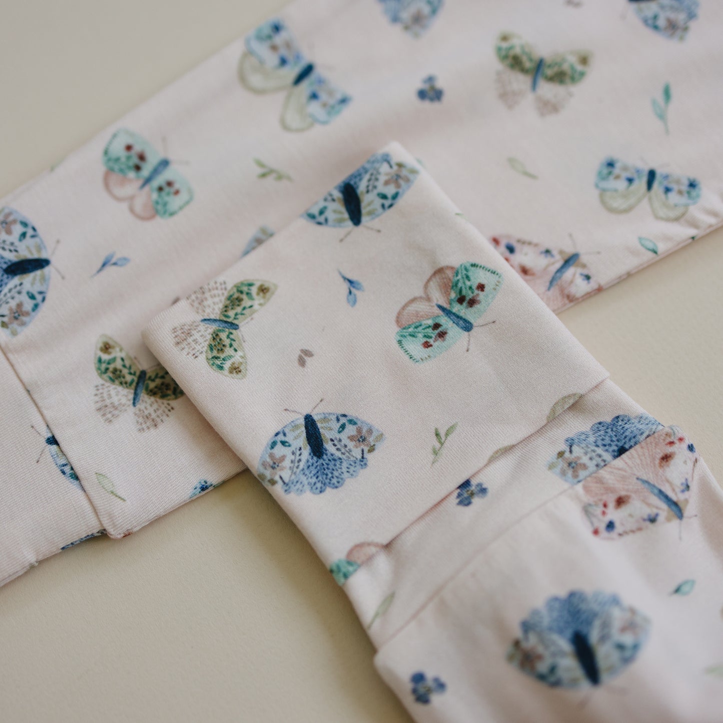 Luna Moths Bamboo Zippy Romper
