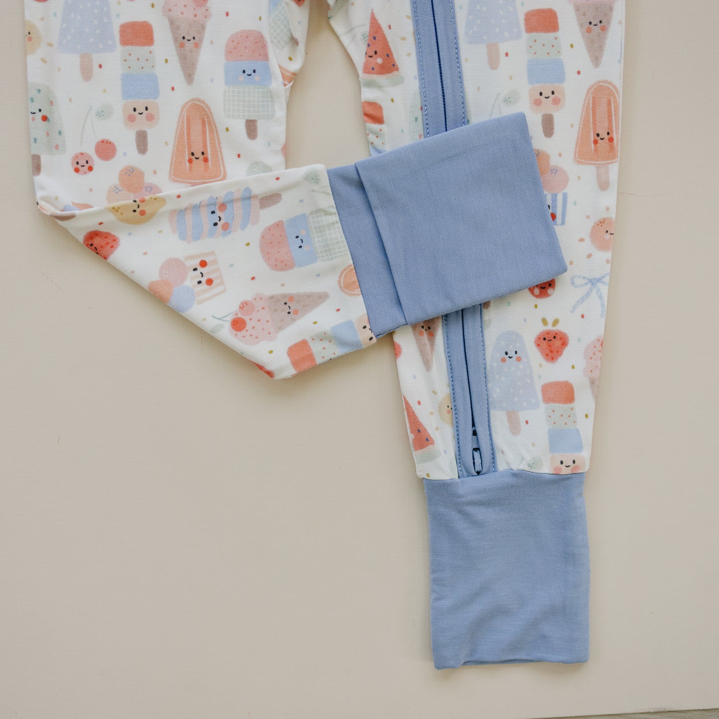 Sweet Summertime Bamboo Zippy Romper