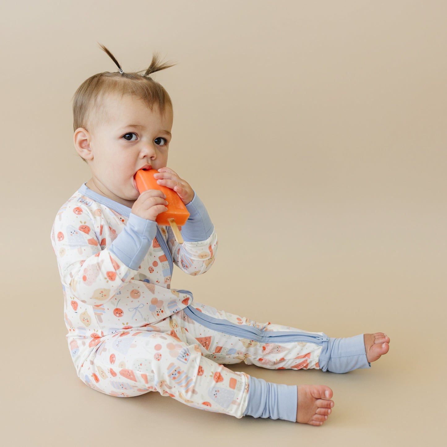 Sweet Summertime Bamboo Zippy Romper