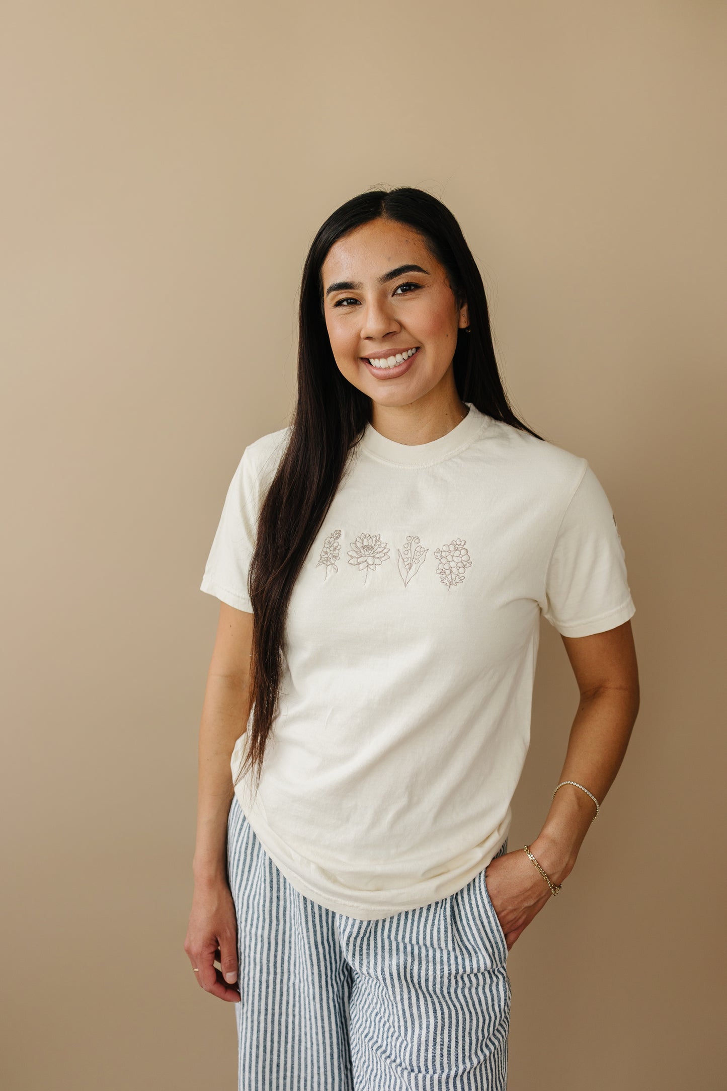 Custom Embroidered Adult Comfort Colors Sweatshirt - Mama or Mother's Day Designs