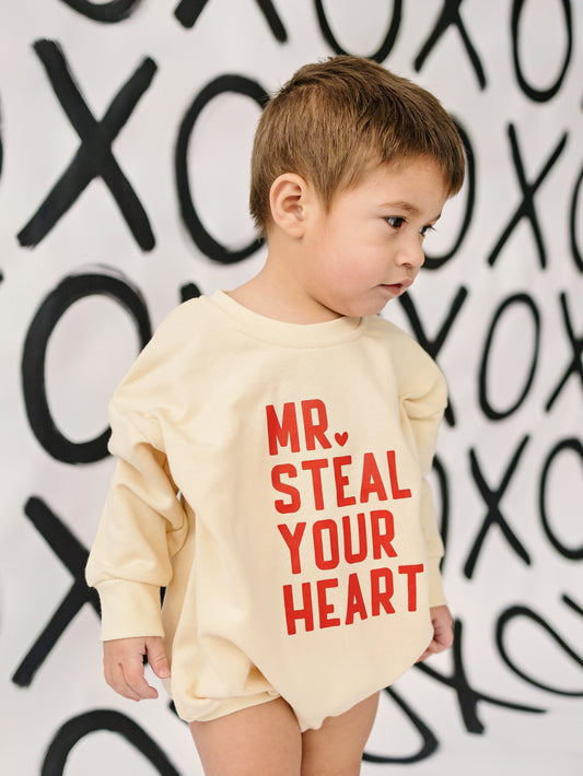 Mr. Steal Your Heart Sweatshirt-Strampler - weitere Farben