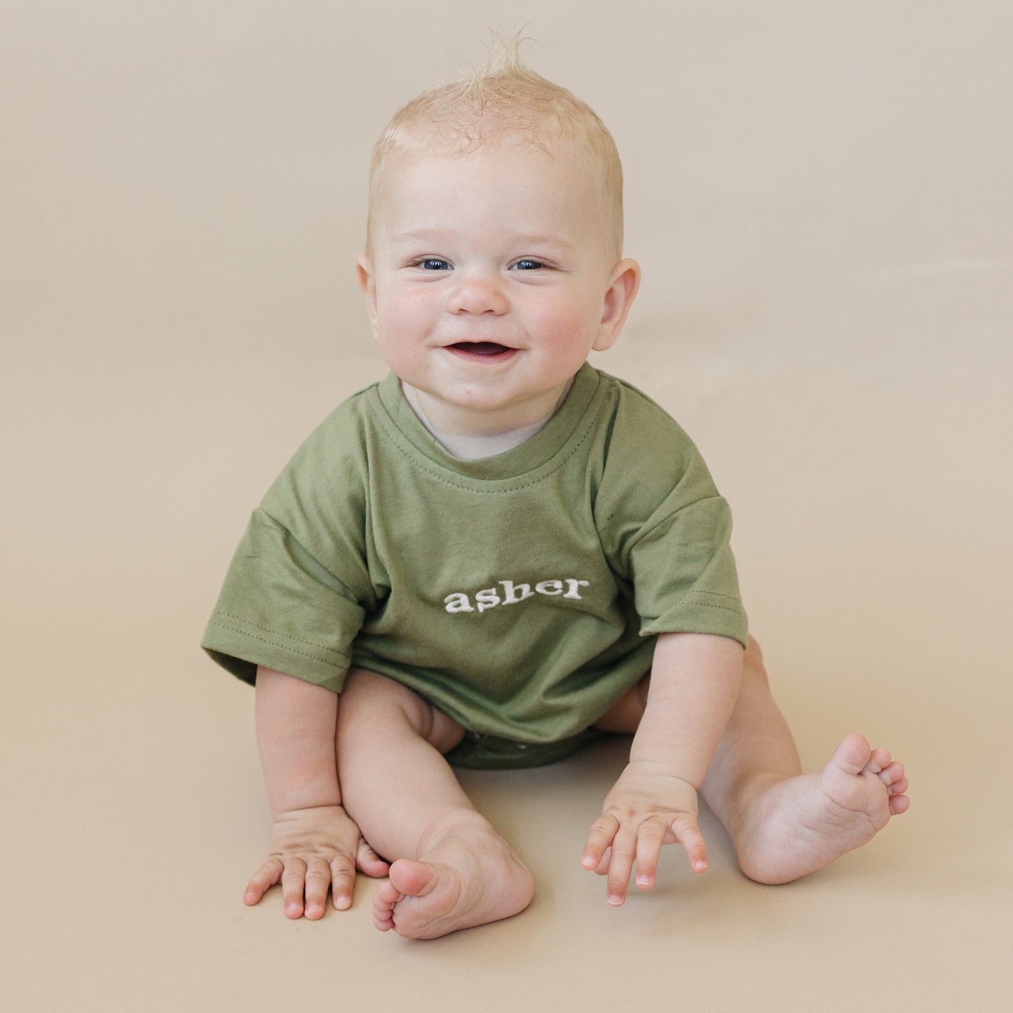 Custom Embroidered T-Shirt Romper