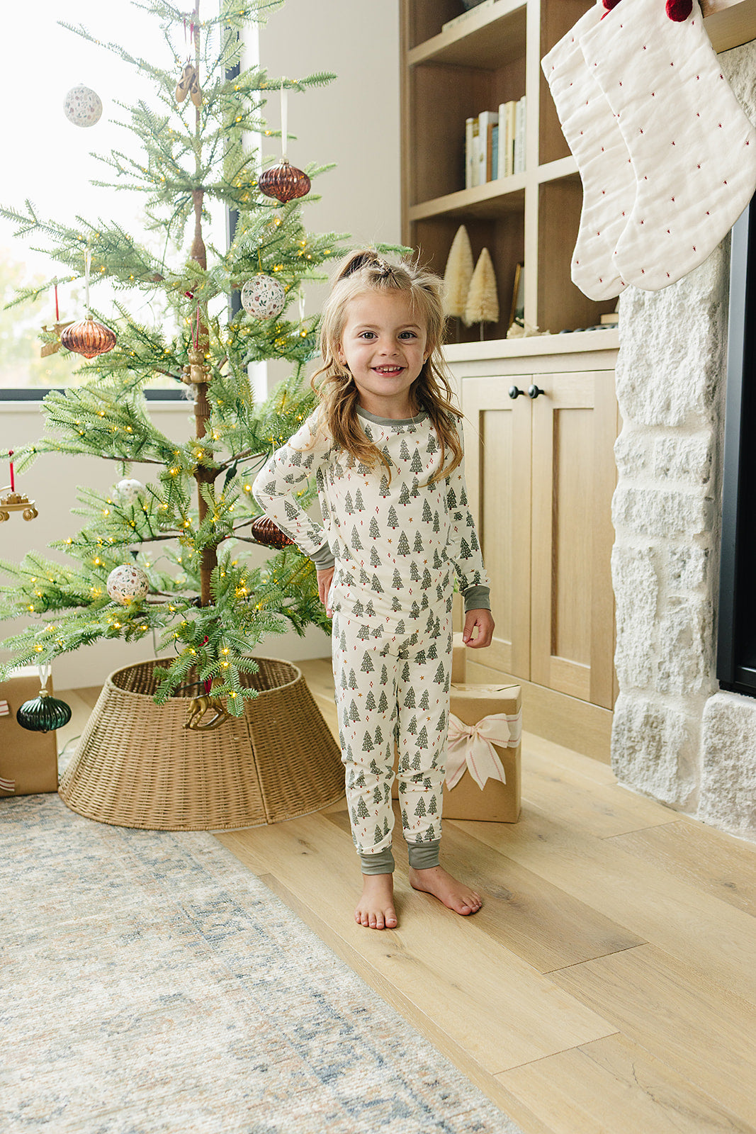 Christmas Trees Bamboo Cozy Set