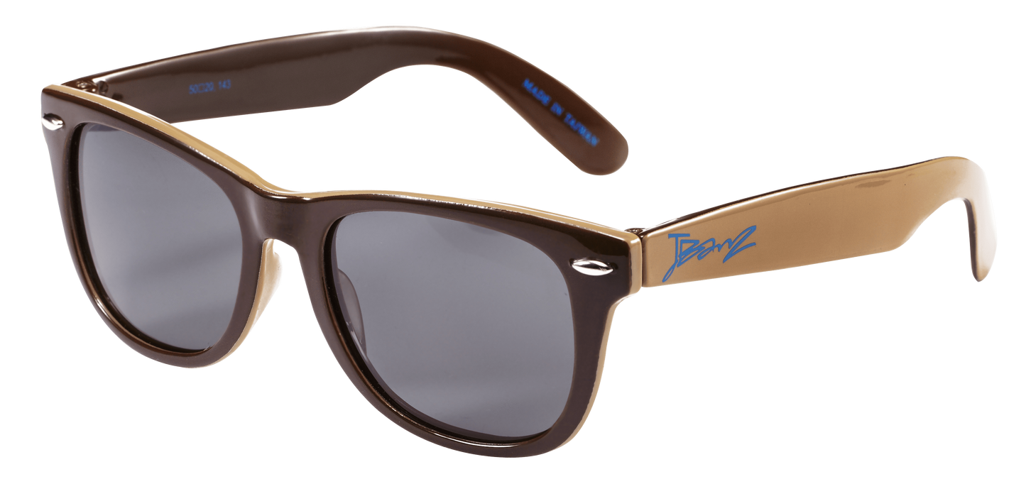 Kids Wrap Around Sunglasses - Dual Color (with case)