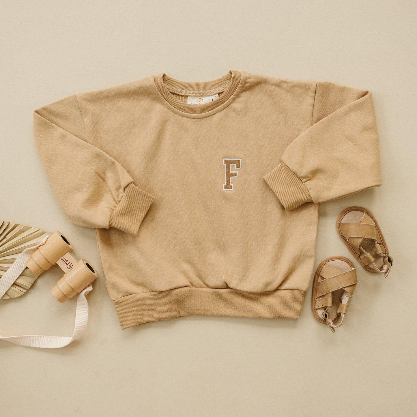 Custom Embroidered Crewneck Sweatshirt - Little Joy Co.