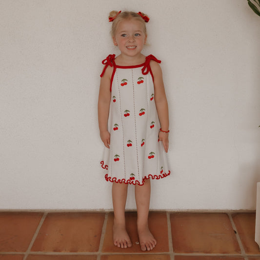 Knit Dress | Cherry