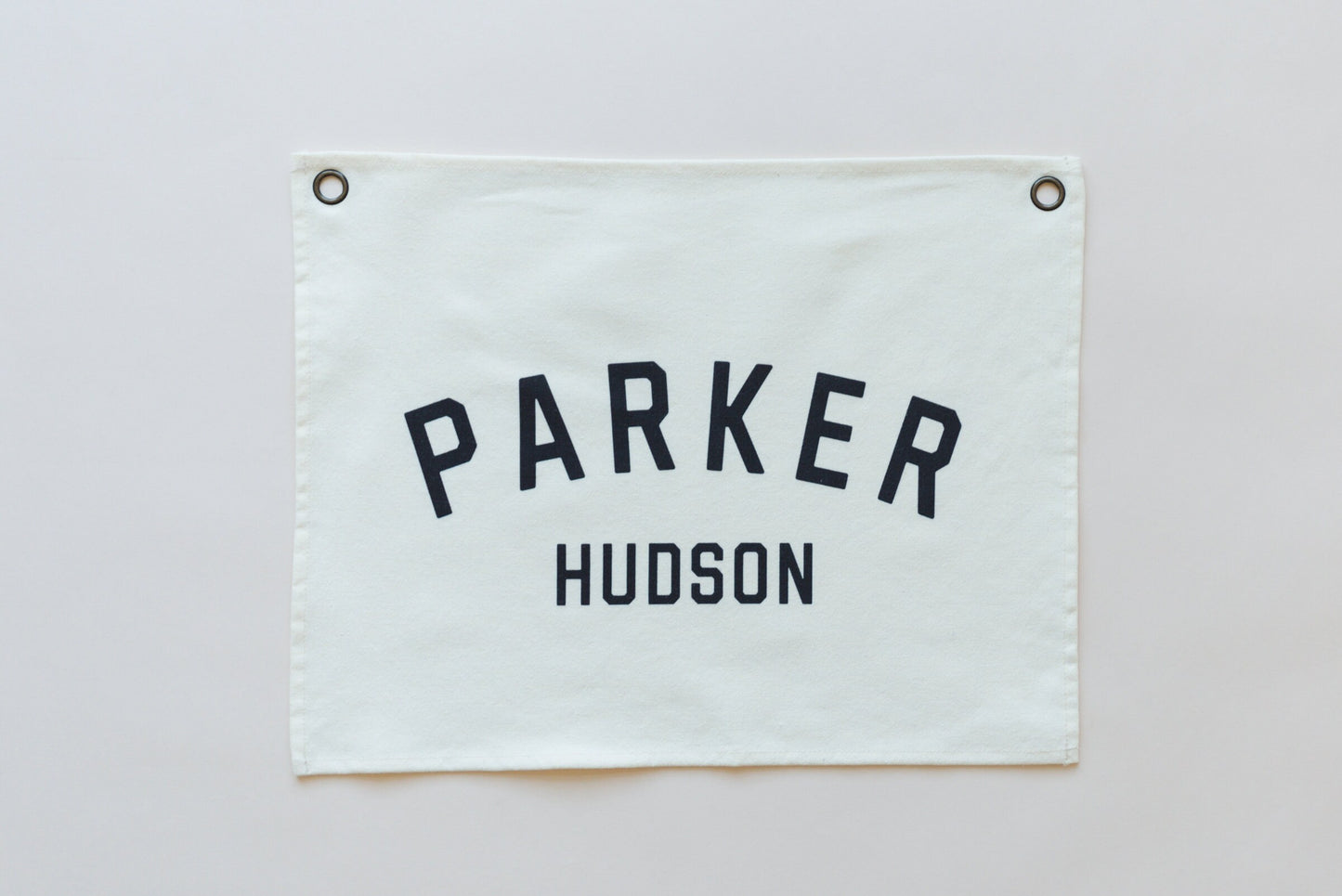 Personalized Canvas Name Banner - Baby Name Flag - Baby Name Sign - Baby Boy Nursery Decor - Boys Room Flag - Baby Girl Room Decor