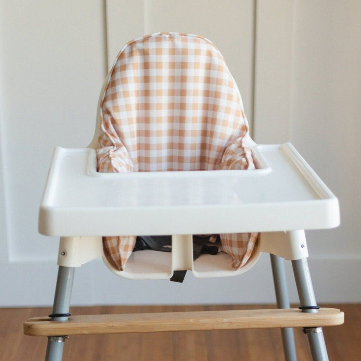 Yellow Gingham Cushion Cover