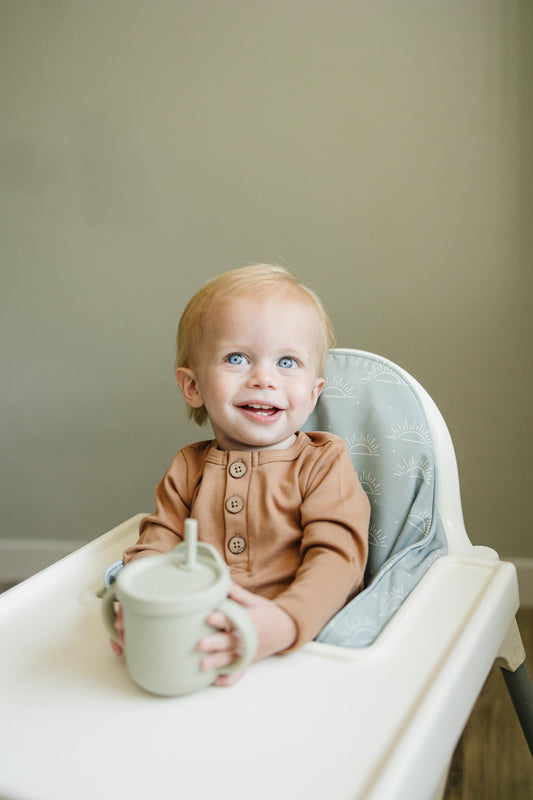 Sage Suns Cushion Cover