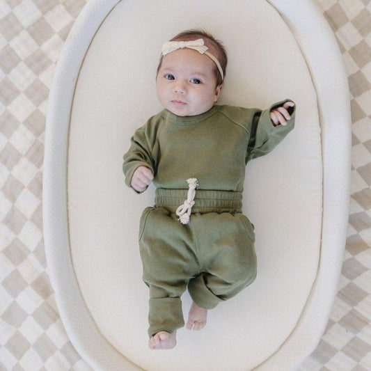 Organic Cotton Ribbed 2pc Set - more colors - Little Joy Co.