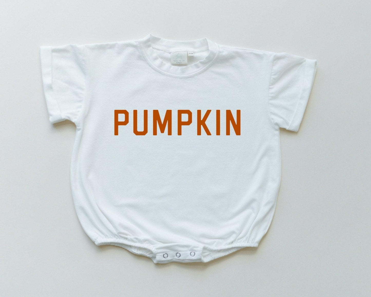 Pumpkin T - Shirt Romper - Little Joy Co.